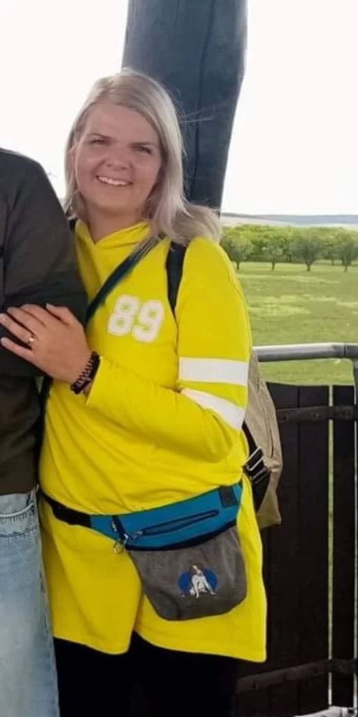 Petra před zhubnutím